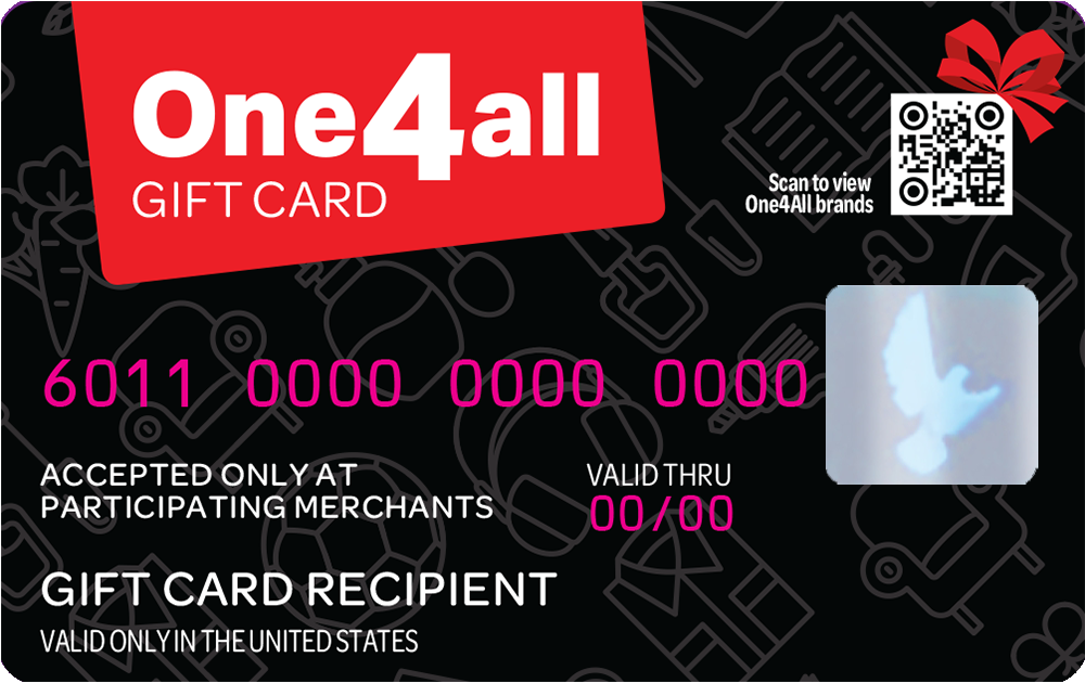 One4all Chip & PIN Gift Cards